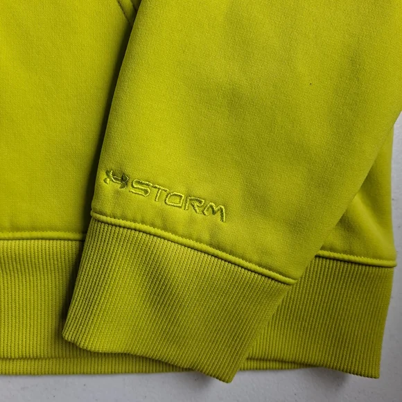 Bright Yellow Under Armour Hoodie - Picture 4 of 7